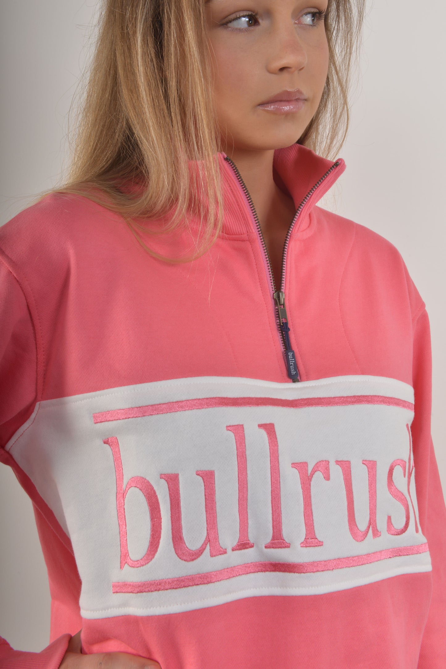 ZIP SWEAT 25- PINK