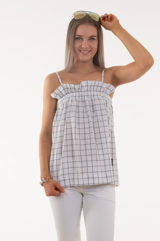 PIA PLEAT TOP